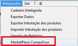 Menu Integracoes Marketplace no Clipp Menu Integracoes Marketplace