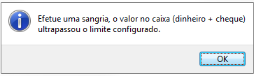 Mensagem de sangria