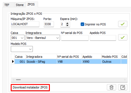 Botão Download Instalador ZPOS Botão Download Instalador ZPOS