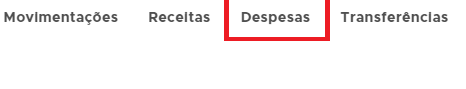Menu Financeiro - Despesas no ClippFácil Menu Financeiro Despesas