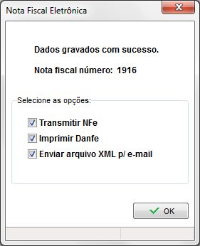 Transmissão da NFe diretamente pelo Clipp Store Transmissão da NFe no Clipp Store