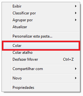 Confirmação para substituir o arquivo Confirmação para substituir o arquivo