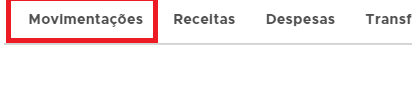 Menu Financeiro - Movimentações no ClippFácil Menu Financeiro Movimentações